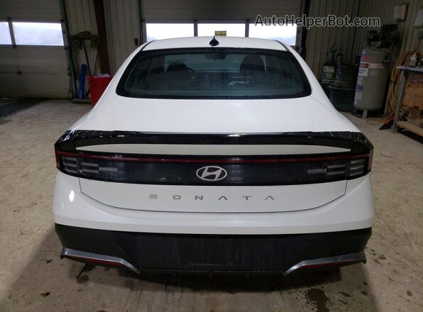 KMHL24JA3SA444570 2025 HYUNDAI SONATA White Widok z tyłu