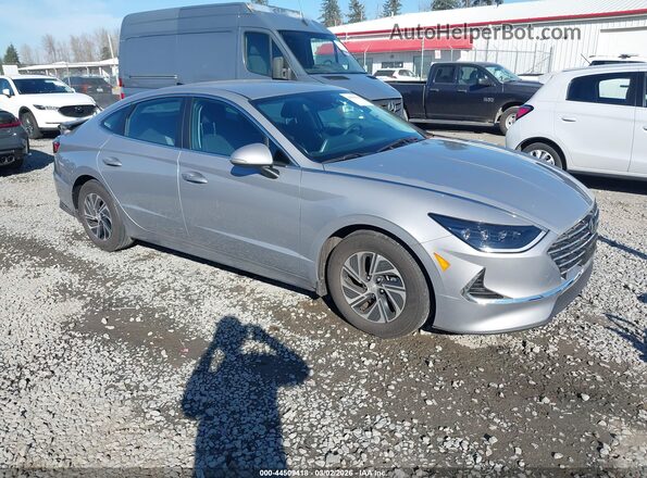 KMHL24JJ4PA080358 2023 HYUNDAI SONATA HYBRID Silver Przód prawy