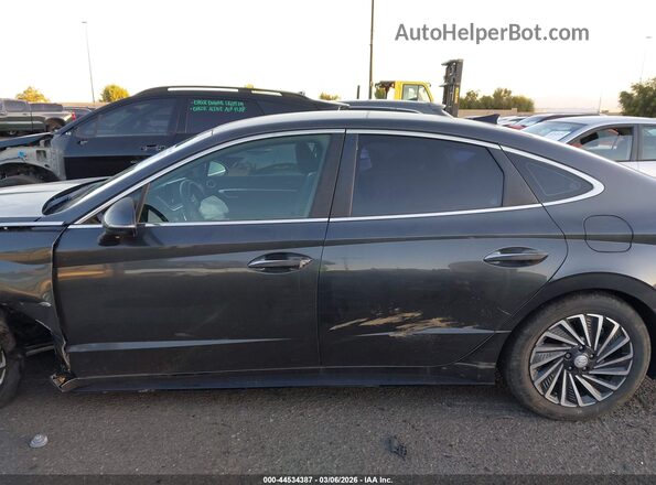 KMHL34JJ2LA009960 2020 HYUNDAI SONATA HYBRID Gray Vista interior de 360 grados