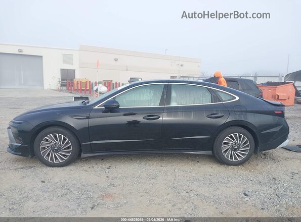 KMHL34JJ2RA091875 2024 HYUNDAI SONATA HYBRID Черный Панорамный вид салона 360°