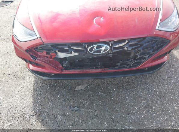 KMHL44J26PA291693 2023 HYUNDAI SONATA Красный Вид спереди