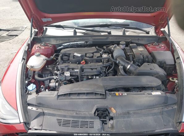 KMHL44J26PA291693 2023 HYUNDAI SONATA Красный Вид сзади