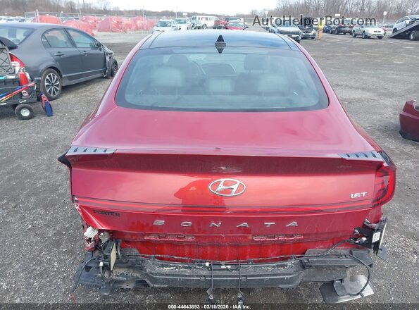 KMHL44J26PA291693 2023 HYUNDAI SONATA Красный 