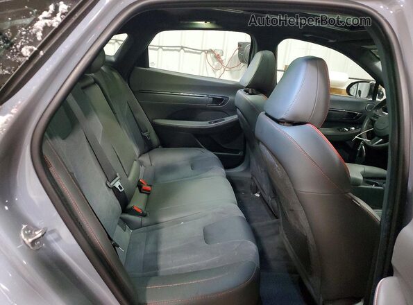 KMHL54JCXRA371409 2024 HYUNDAI SONATA Gray Widok tylnych siedzeń