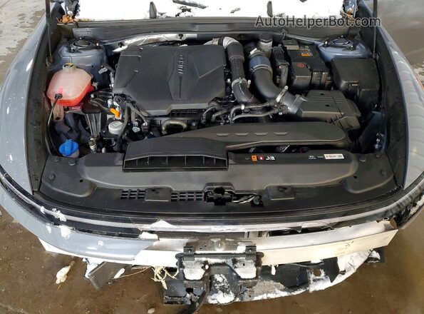 KMHL54JCXRA371409 2024 HYUNDAI SONATA Gray Widok wnętrza z tyłu