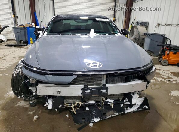 KMHL54JCXRA371409 2024 HYUNDAI SONATA Gray Widok z przodu