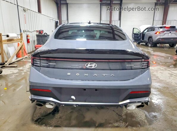 KMHL54JCXRA371409 2024 HYUNDAI SONATA Gray Widok z tyłu