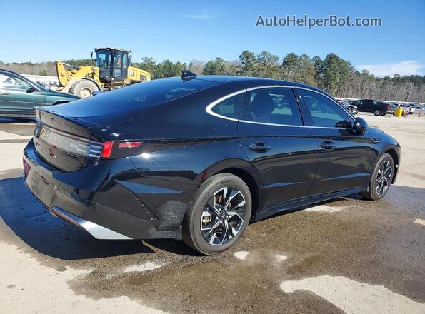 KMHL64JA2SA441406 2025 HYUNDAI SONATA Black უკანა მარჯვენა