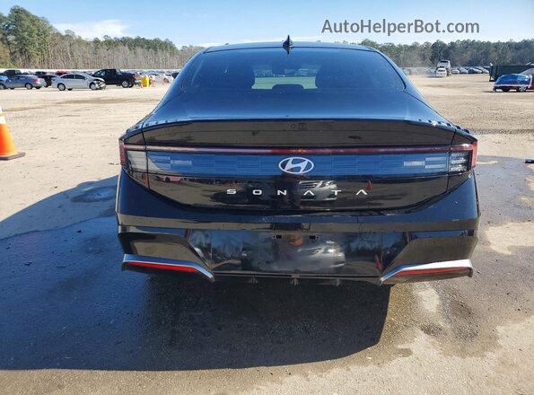 KMHL64JA2SA441406 2025 HYUNDAI SONATA Black უკანა ხედი