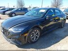 2021 Hyundai Sonata Sel Черный vin: KMHL64JA3MA149654