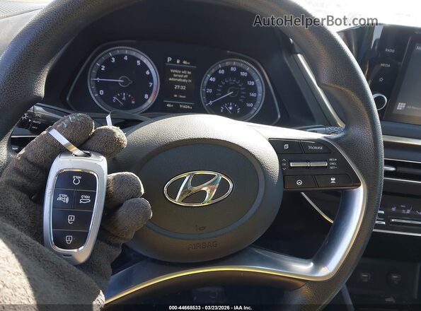 KMHL64JA3MA149654 2021 HYUNDAI SONATA Черный Вид панели приборов