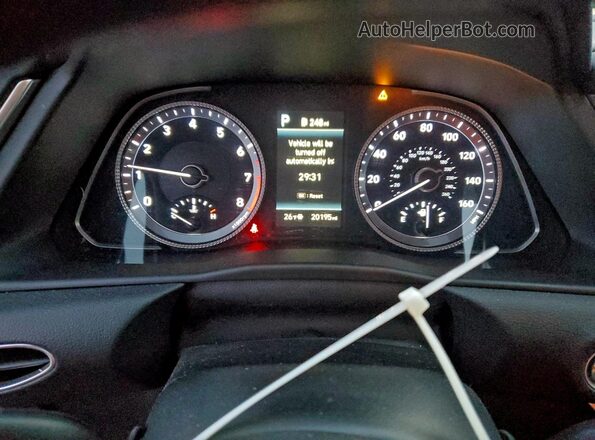 KMHL64JA3PA324666 2023 HYUNDAI SONATA Белый Вид щитка приборов