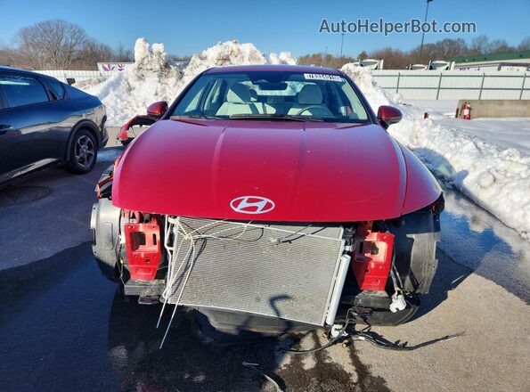 KMHL64JA5SA493483 2025 HYUNDAI SONATA Красный Панорамный вид салона 360°