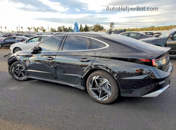 KMHL64JA5TA533076 2026 HYUNDAI SONATA Черный Задняя левая четверть