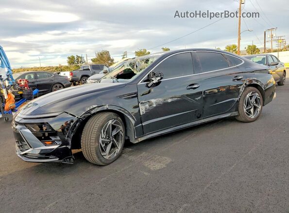 KMHL64JA5TA533076 2026 HYUNDAI SONATA Черный Передняя левая четверть
