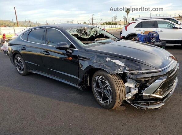 KMHL64JA5TA533076 2026 HYUNDAI SONATA Черный Передняя правая четверть