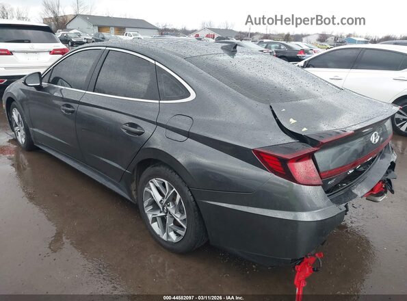 KMHL64JAXPA264093 2023 HYUNDAI SONATA Gray Trasero izquierdo