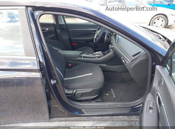 KMHL64JAXPA309856 2023 HYUNDAI SONATA Черный Вид салона спереди