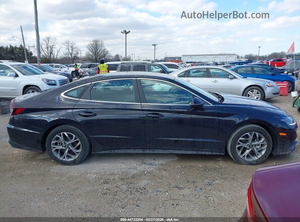 KMHL64JAXPA309856 2023 HYUNDAI SONATA Черный Вид задней части салона