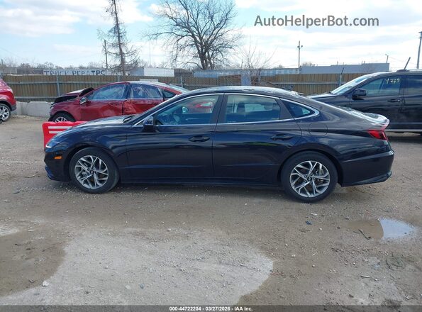 KMHL64JAXPA309856 2023 HYUNDAI SONATA Черный Панорамный вид салона 360°