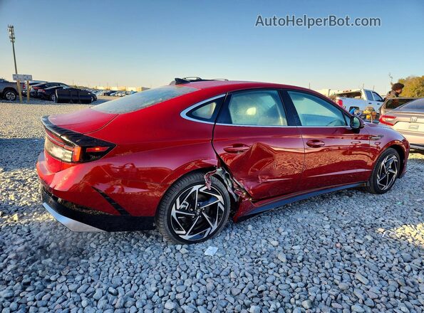 KMHL64JAXTA532070 2026 HYUNDAI SONATA Красный Задняя правая четверть