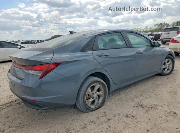 KMHLL4AG6NU335525 2022 HYUNDAI ELANTRA Серый Задняя правая четверть