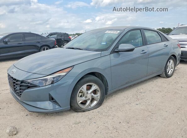 KMHLL4AG6NU335525 2022 HYUNDAI ELANTRA Серый Передняя левая четверть
