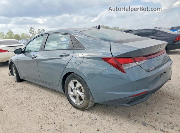 KMHLL4AG6NU335525 2022 HYUNDAI ELANTRA Серый Задняя левая четверть