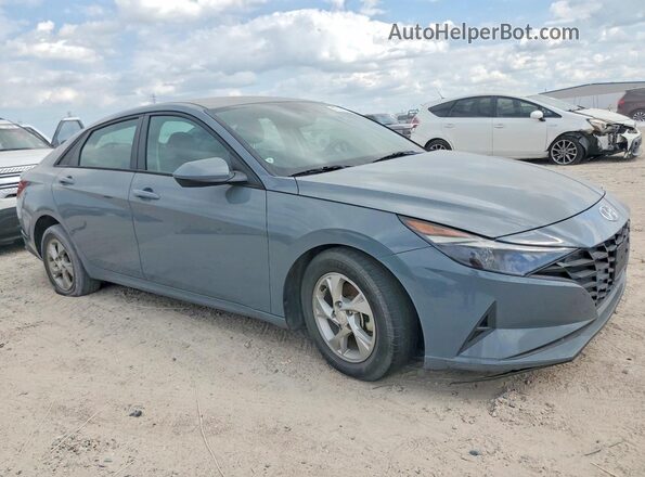KMHLL4AG6NU335525 2022 HYUNDAI ELANTRA Серый Передняя правая четверть