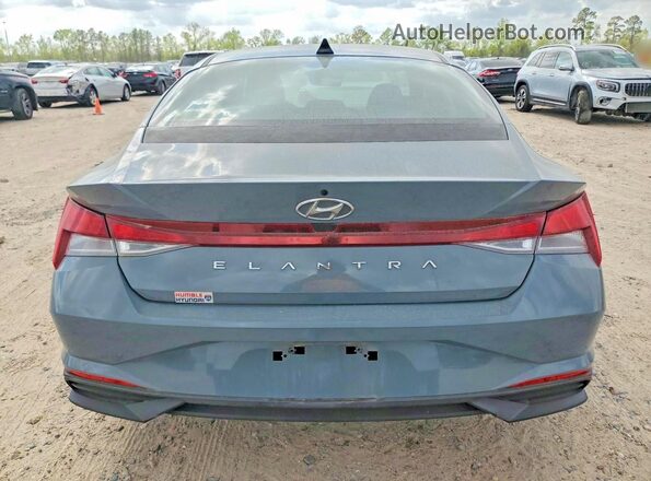 KMHLL4AG6NU335525 2022 HYUNDAI ELANTRA Серый Вид сзади