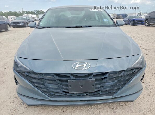 KMHLL4AG6NU335525 2022 HYUNDAI ELANTRA Серый Вид спереди