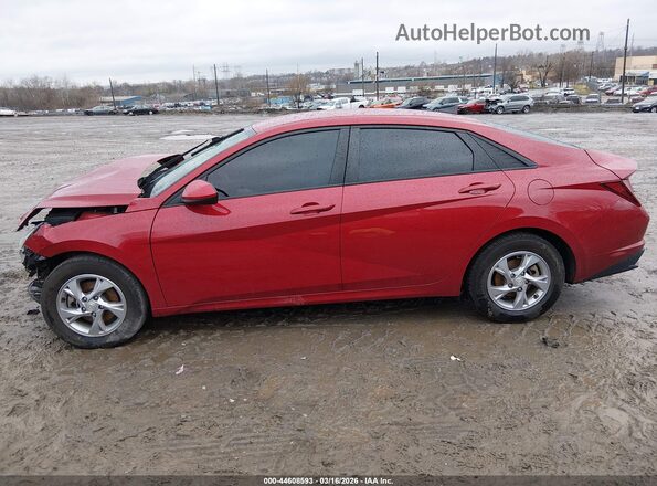 KMHLL4AGXMU128098 2021 HYUNDAI ELANTRA Красный Панорамный вид салона 360°