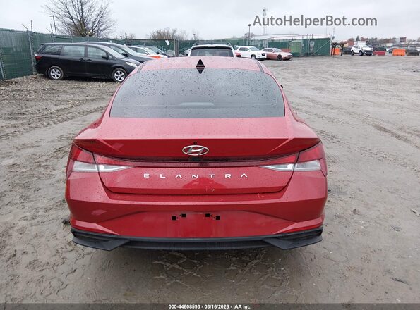 KMHLL4AGXMU128098 2021 HYUNDAI ELANTRA Красный 