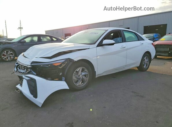 KMHLL4DG3SU093994 2025 HYUNDAI ELANTRA Белый Передняя левая четверть