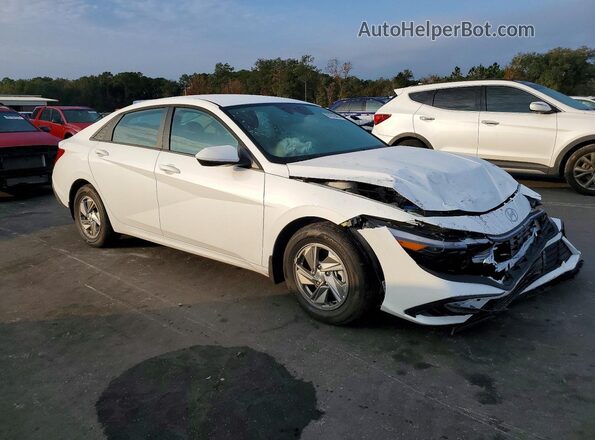 KMHLL4DG3SU093994 2025 HYUNDAI ELANTRA Белый Передняя правая четверть