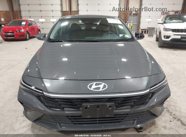KMHLL4DG3SU938486 2025 HYUNDAI ELANTRA Gray Вид щитка приладів