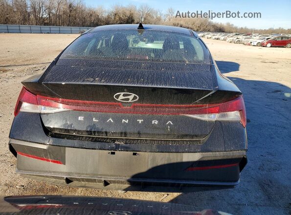 KMHLL4DG5SU867176 2025 HYUNDAI ELANTRA Черный Вид сзади