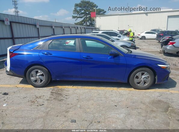 KMHLL4DG5SU884608 2025 HYUNDAI ELANTRA Синий Вид задней части салона