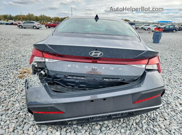KMHLL4DG6SU002040 2025 HYUNDAI ELANTRA Серый Вид сзади