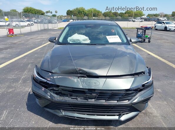 KMHLL4DG8RU801375 2024 HYUNDAI ELANTRA Серый Вид щитка приборов