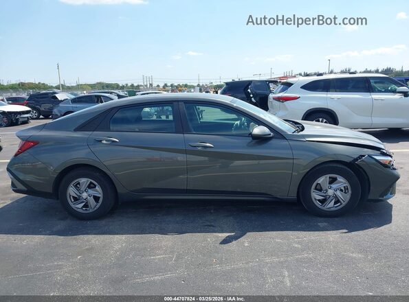 KMHLL4DG8RU801375 2024 HYUNDAI ELANTRA Серый Вид задней части салона