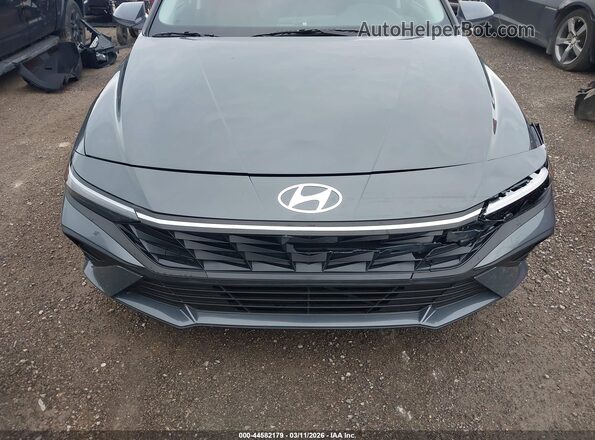 KMHLL4DG9SU958063 2025 HYUNDAI ELANTRA Gray Widok wnętrza z tyłu