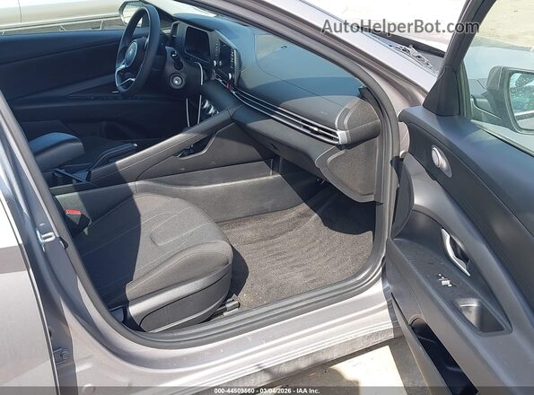 KMHLL4DGXRU828920 2024 HYUNDAI ELANTRA Gray Widok wnętrza z przodu