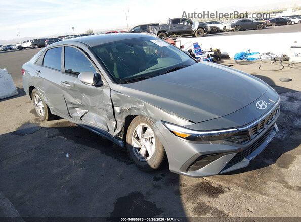 KMHLL4DGXSU086797 2025 HYUNDAI ELANTRA Серый Передняя правая четверть