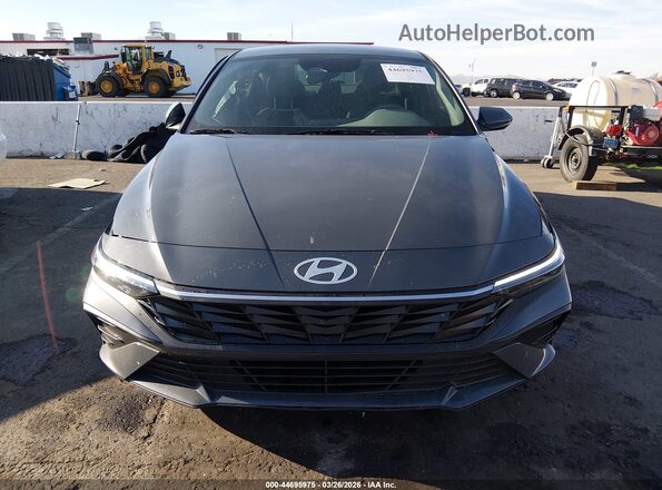 KMHLL4DGXSU086797 2025 HYUNDAI ELANTRA Серый Вид щитка приборов