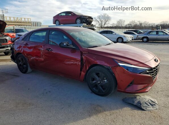 KMHLM4AG7PU610206 2023 HYUNDAI ELANTRA Красный Передняя правая четверть