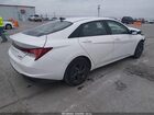 2021 Hyundai Elantra Hybrid Blue Белый vin: KMHLM4AJ2MU008840