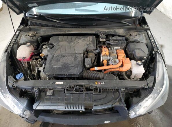 KMHLM4AJ7PU057973 2023 HYUNDAI ELANTRA Черный Вид задней части салона
