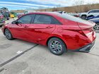 2024 Hyundai Elantra Sel Красный vin: KMHLM4DG4RU833575