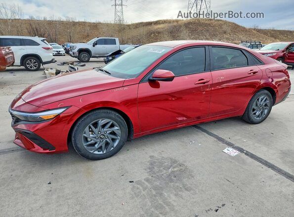 KMHLM4DG4RU833575 2024 HYUNDAI ELANTRA Красный Передняя левая четверть